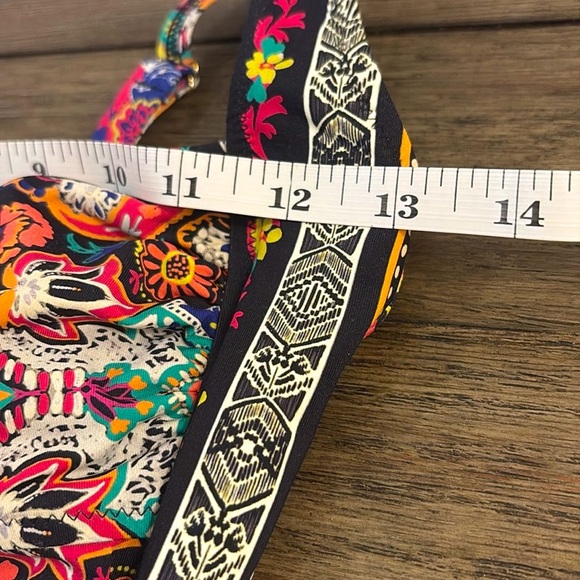 NWT [Johnny Was] Hannah Ruched One-Piece Printed Swimsuit Women’s Size XS - Picture 11 of 16